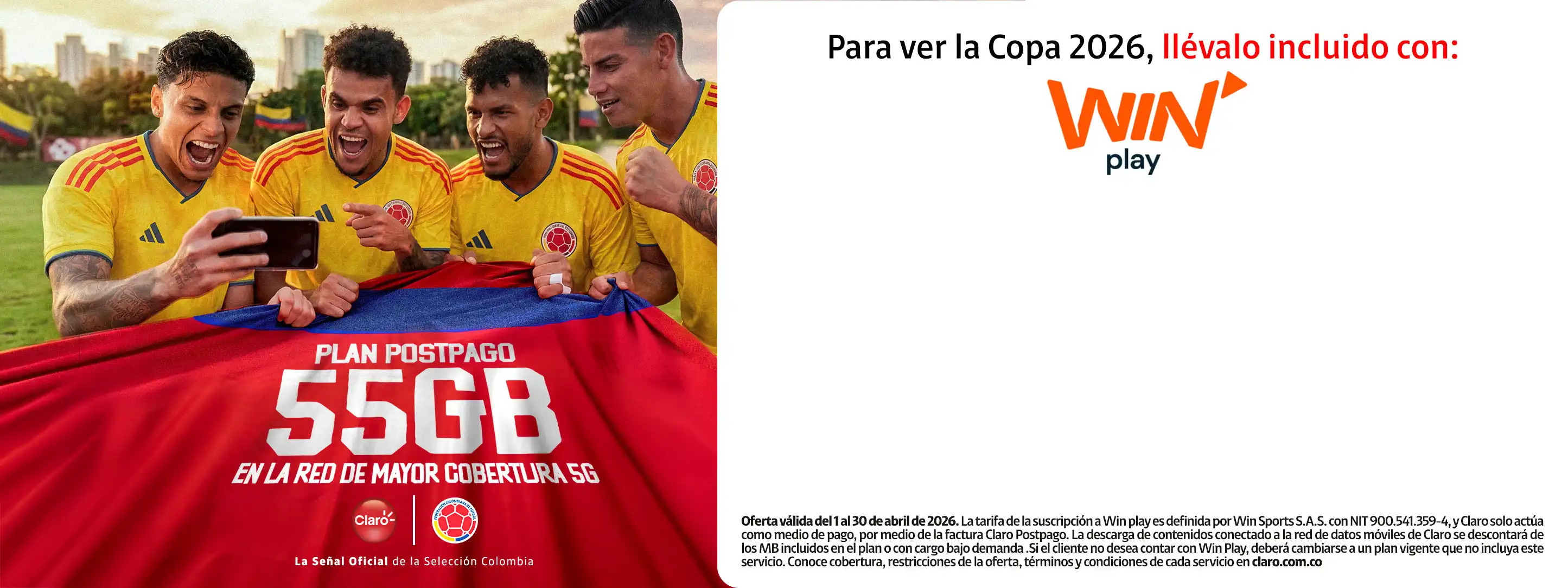 Cámbiate a Postpago 75GB