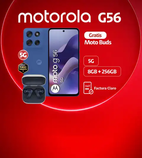 Motorola G56 256GB 5G + Moto Buds