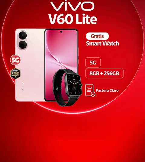 VIVO V60 Lite 256GB 5G + Smart Watch