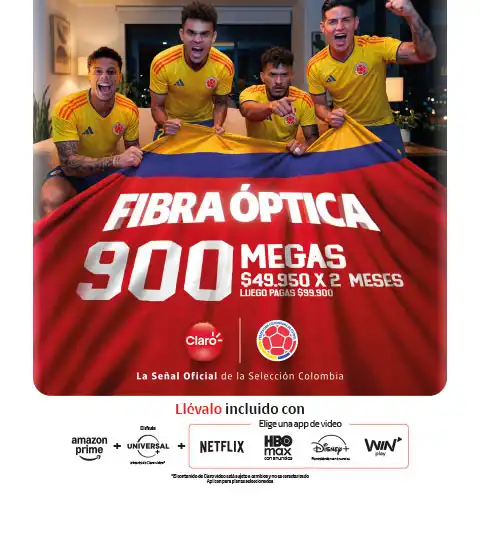 Fibra óptica 900 MB
