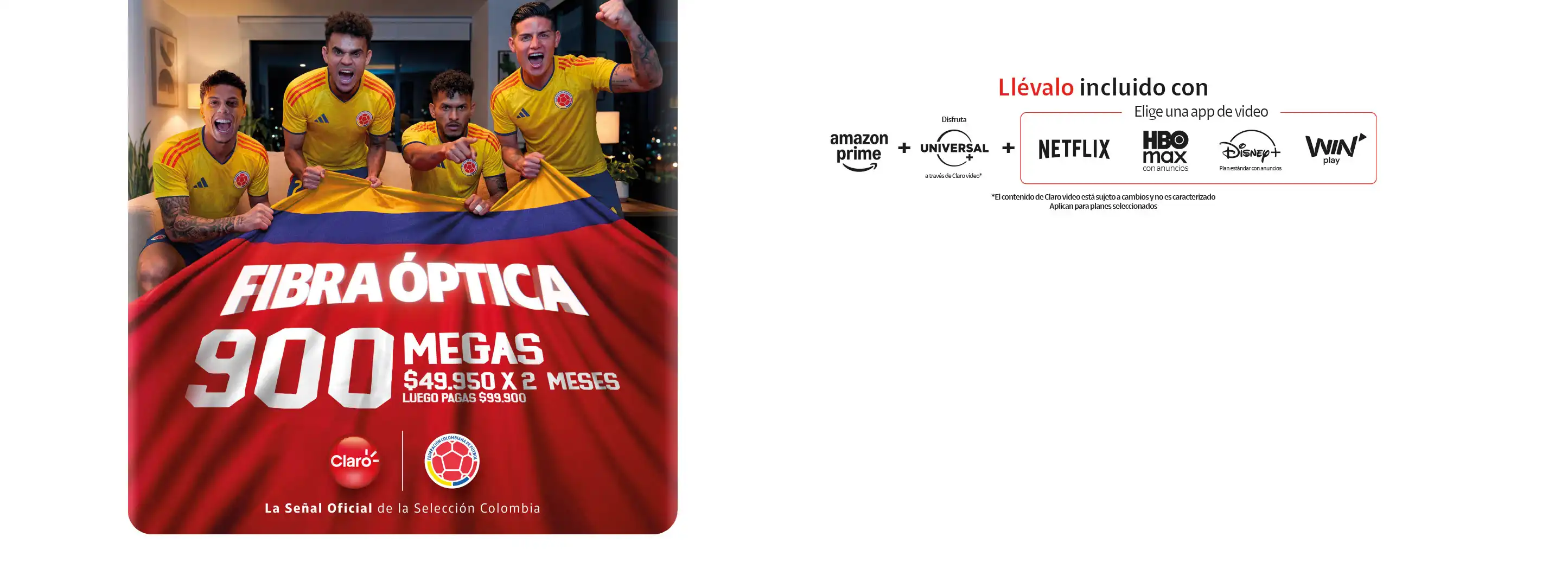 Fibra óptica 900 MB