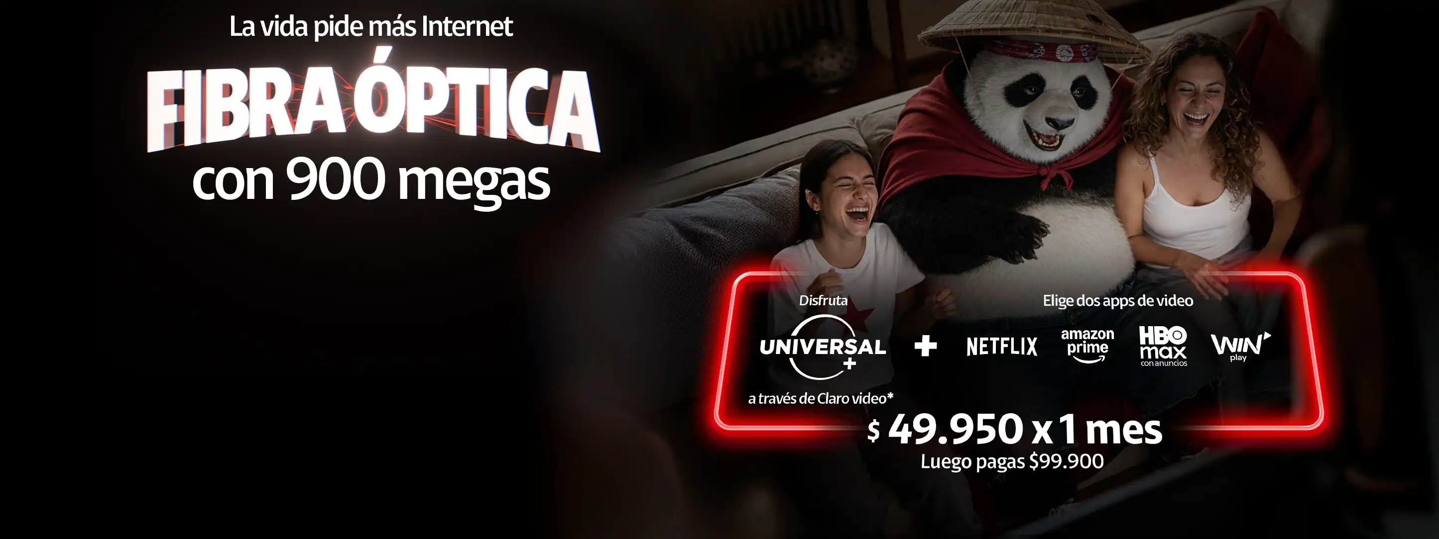 La vida pide más internet fibra óptica