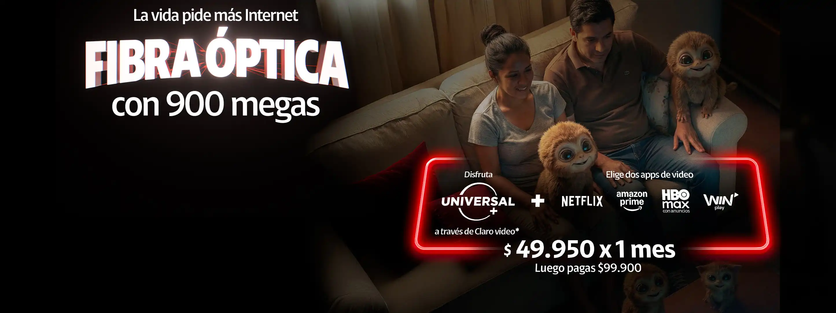 La vida pide más internet fibra óptica